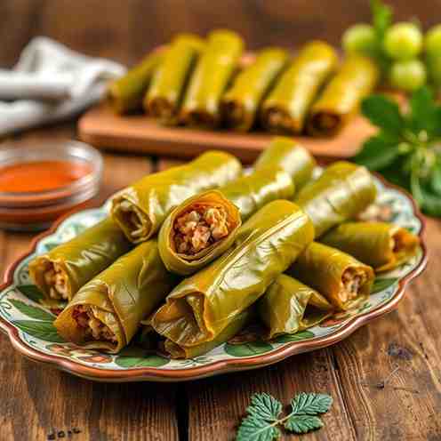 Stuffed Grape Leaves - Make Dolmades Today